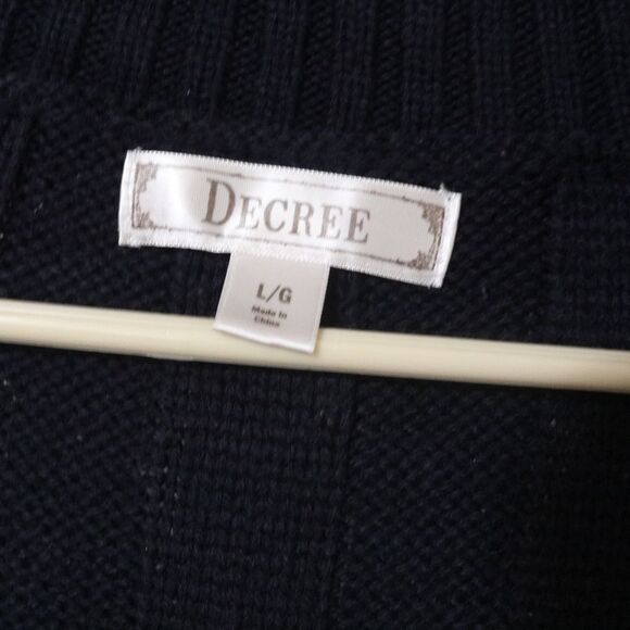 Dark Blue Cardigan Large - Picture 2 of 2